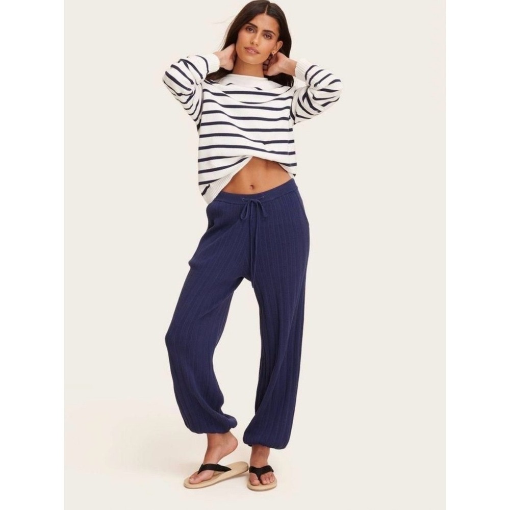 Parke High-Rise Sweater Balloon Pants NWT
